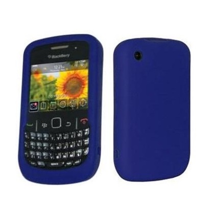 Funda de Silicona para Blackberry 8520 8530 9300 Azul Oscuro